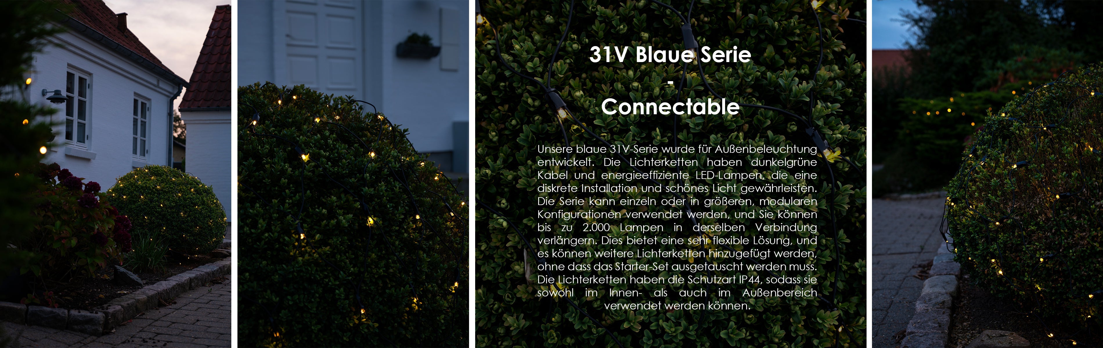 31V Blaue Serie - Connectables